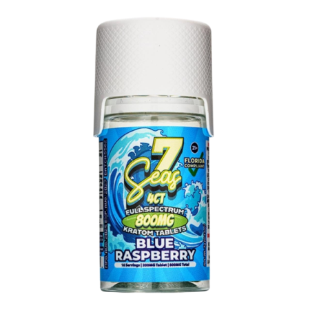7 Seas Full Spectrum Kratom Tablets 800MG - 4COUNT