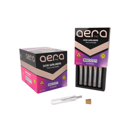 AERA THCP Live Rosin Dog Walkers Pre Rolls 5CT-5PK