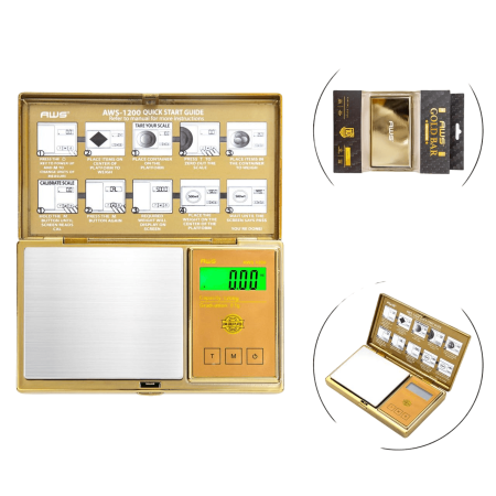 AWS GOLD BAR - 1200 X 0.1G