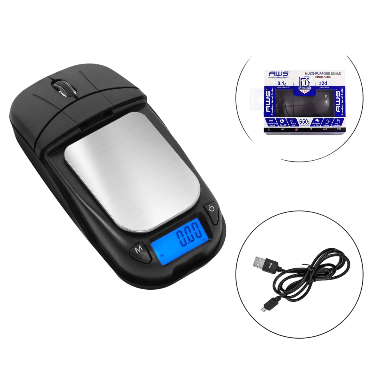 AWS MSC-650 - 650G X 0.1G
