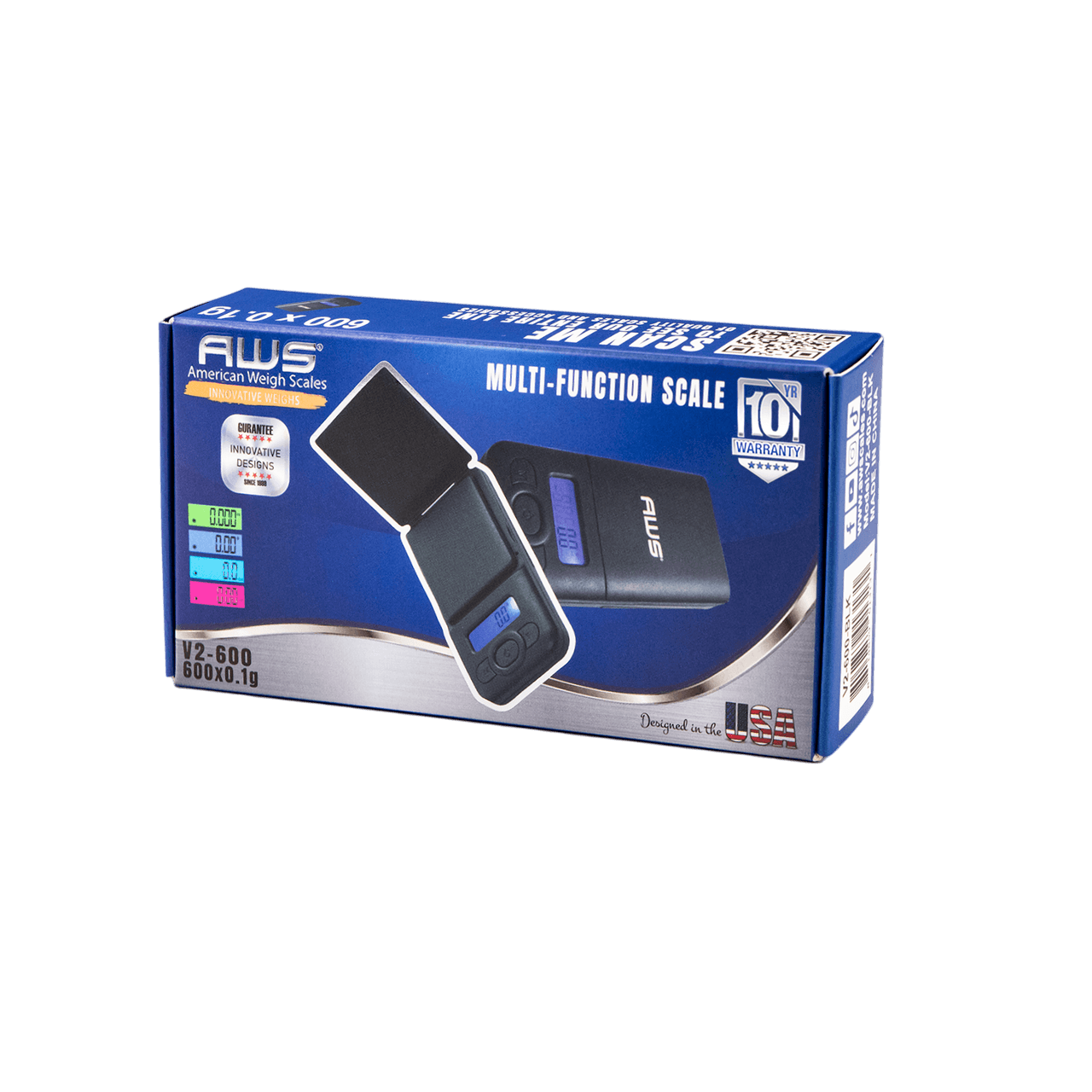 AWS V2-600 - 600 X 0.1G - BLACK