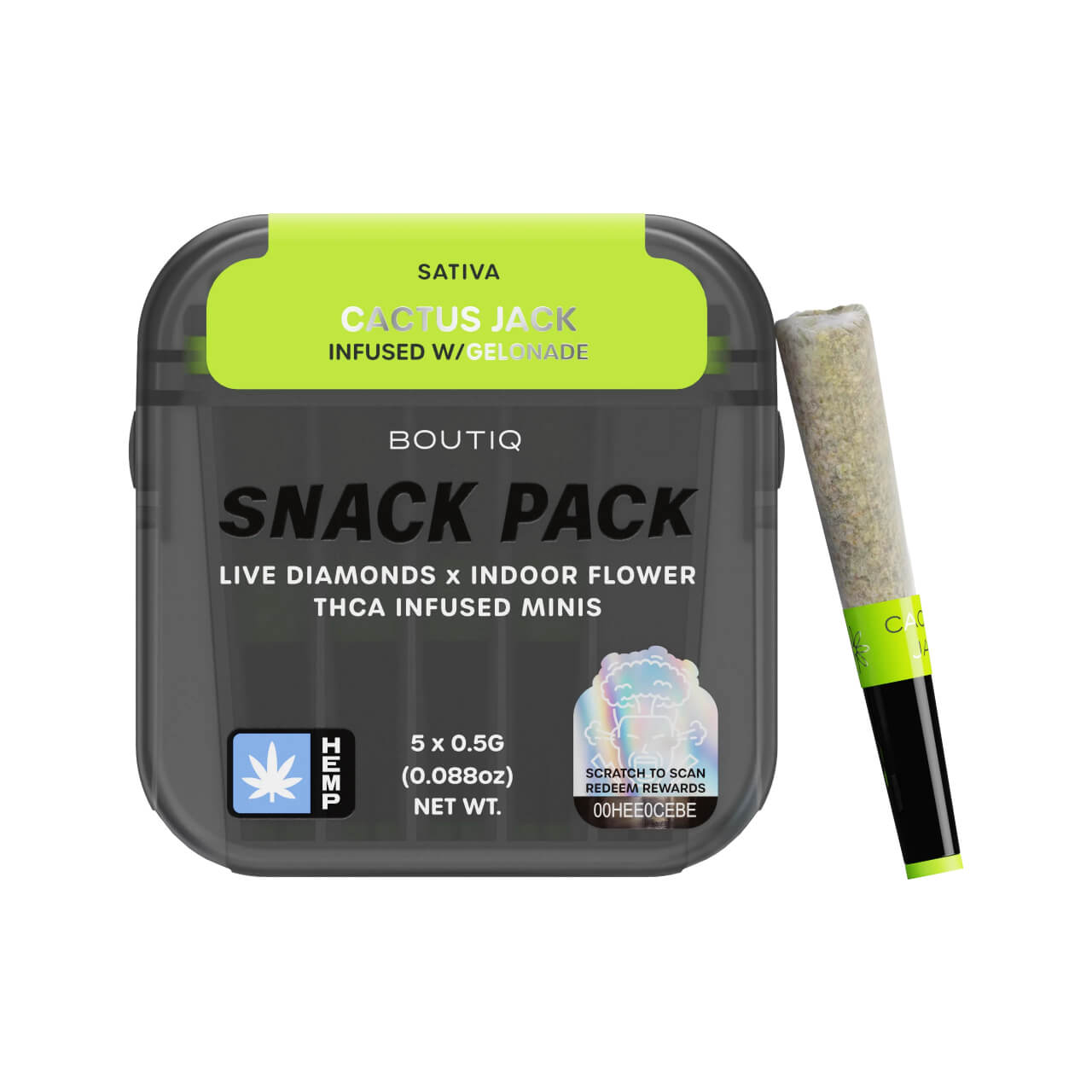 BOUTIQ THC-A Infused 0.5G Mini Pre-Rolls 5CT - Image 6