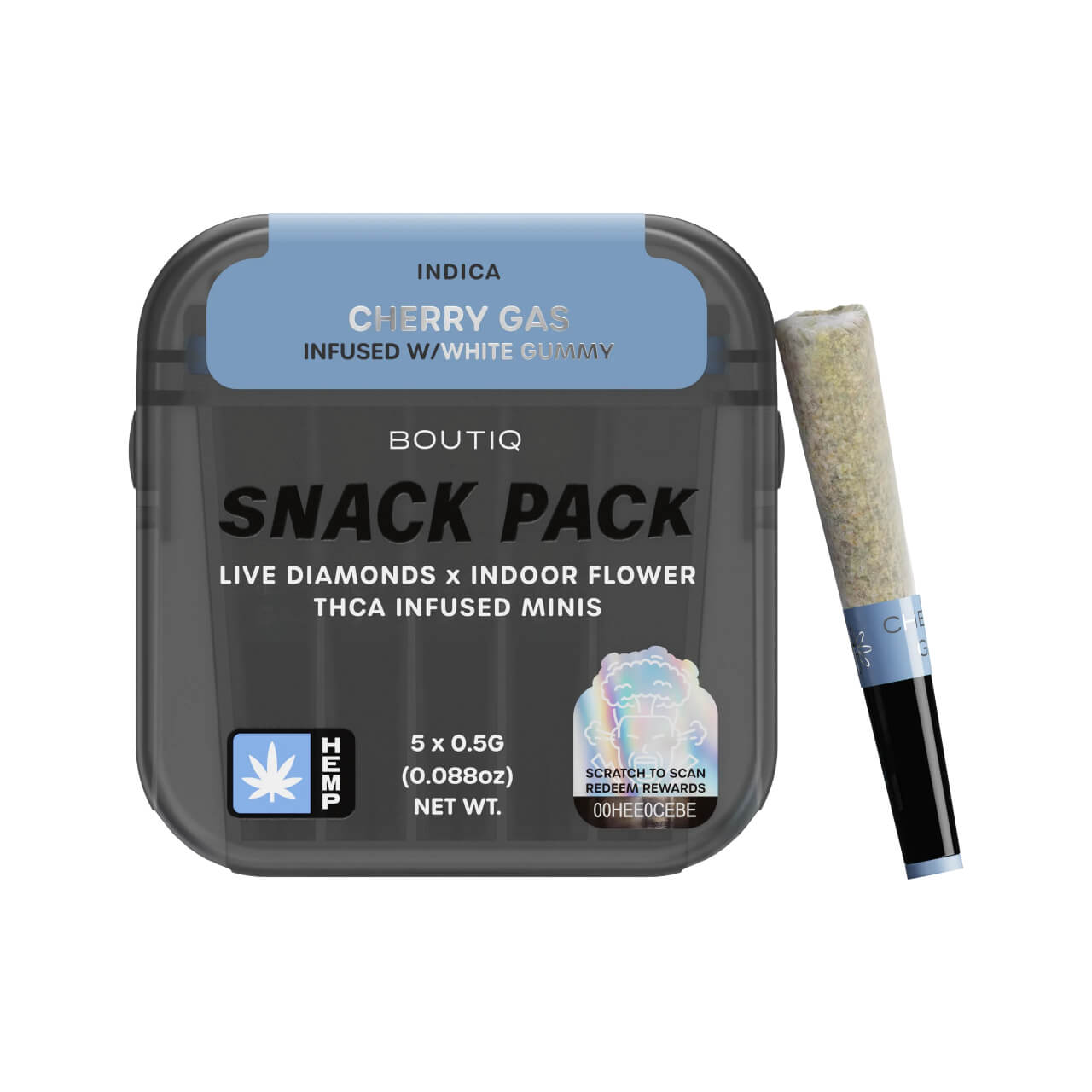 BOUTIQ THC-A Infused 0.5G Mini Pre-Rolls 5CT - Image 7