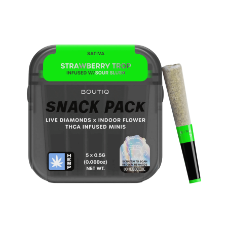 BOUTIQ THC-A Infused 0.5G Mini Pre-Rolls 5CT
