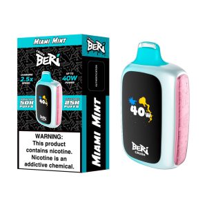 Beri Crush 50K Puff Disposable Miami Mint – Puffezee