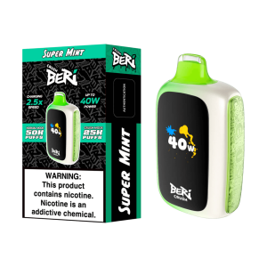 Beri Crush 50K Puff Disposable Super Mint – Puffezee