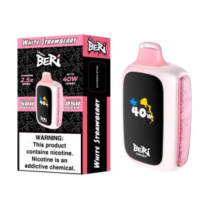 Beri Crush 50K Puff Disposable White Strawberrey – Puffezee