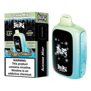 Beri Crush 50K Puff Disposable Winter Edition Alaskan Mint – Puffezee
