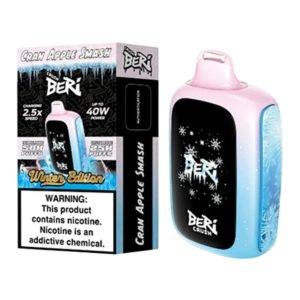 Beri Crush 50K Puff Disposable Winter Edition Cran Apple Smash – Puffezee
