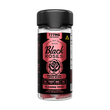 Black Roses Blackout Blend Gummies 15540MG - 20COUNT