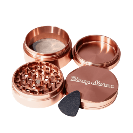 Blazy Susan 4 Piece Aluminum Grinder
