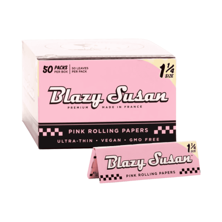 Blazy Susan Pink Rolling Papers 50PK