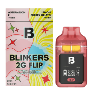 Blinkers FLIP Dual Chamber Disposables 2G at Puffezee