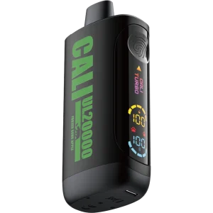 Cali UL20000 Black Series 20000 Puff Disposable Frozen Sour Apple – Puffezee