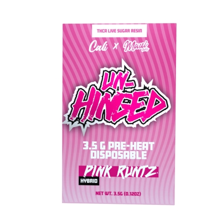 Cali X Unhinged Pre-Heat Disposables - 3.5G