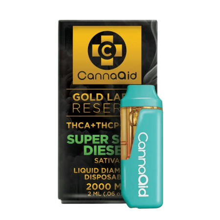 CannaAid THCA Gold Reserve Blend Disposable 2ML
