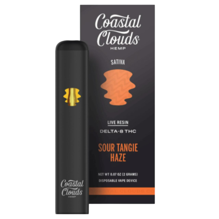 Coastal Clouds D8+THC Live Resin Disposable 2G