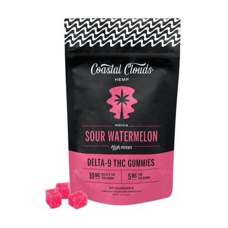 Coastal Clouds D9 THC + CBN Gummies