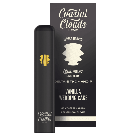 Coastal Clouds High Potency D8+THC+HHC-P Live Resin Disposable 2G