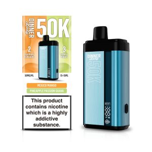Dinner Lady 50K Puff Disposable Mexico Mango Pineapple Passion Guava – Puffezee