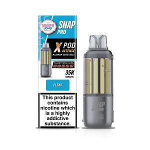 Dinner Lady Snap Pro Intense 35K Replacement Pod Cartridge 1PK Clear – Puffezee