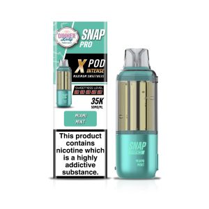 Dinner Lady Snap Pro Intense 35K Replacement Pod Cartridge 1PK Miami Mint – Puffezee