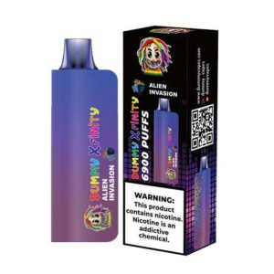 Dummy Xfinity 6900 Puff Disposable Alien Invasion – Puffezee