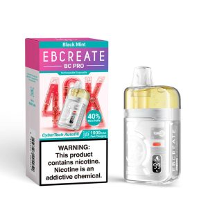 EBCREATE BC Pro 40K Puff Disposable Black Mint – Puffezee