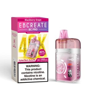 EBCREATE BC Pro 40K Puff Disposable Blackberry Grape – Puffezee