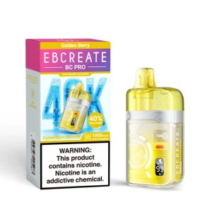 EBCREATE BC Pro 40K Puff Disposable Golden Berry – Puffezee