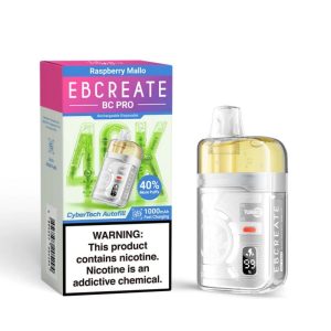 EBCREATE BC Pro 40K Puff Disposable Raspberry Mallo – Puffezee