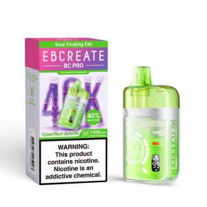 EBCREATE BC Pro 40K Puff Disposable Sour Fcuking Fab – Puffezee