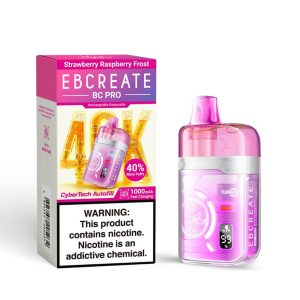 EBCREATE BC Pro 40K Puff Disposable Strawberry Raspberry Frost – Puffezee