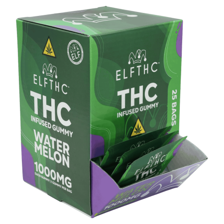 ELFTHC THC Infused Gummies 1000MG-25COUNT