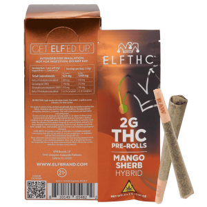 ELFTHC THC PreRolls 2G -2COUNT at Puffezee