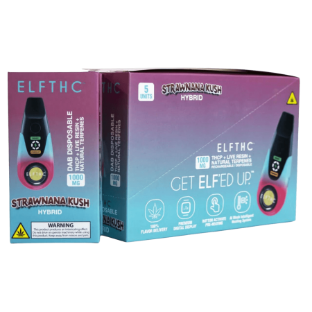 ELFTHC THCP + Live Resin Dab Pen Disposable 1G