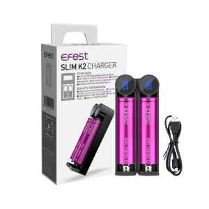 Efest Slim K2 Intelligent Charger – Puffezee