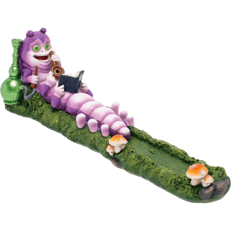 FUJIMA CATERPILLAR INCENSE & CONE BURNER - IB222
