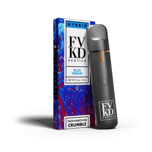 FVKD Exotics THCP Crumble Disposables 3.5G at Puffezee