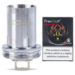 FreeMax Mesh Pro Replacement Coil 3PK 0.12 OHM Single Mesh – Puffezee