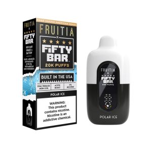 Fruitia x Fifty Bar 20000 Puff Disposable Polar Ice – Puffezee