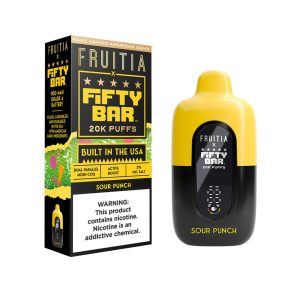 Fruitia x Fifty Bar 20000 Puff Disposable Sour Punch – Puffezee