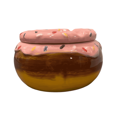 Fujima Pink Donut Moroccan Ceramic Ashtray