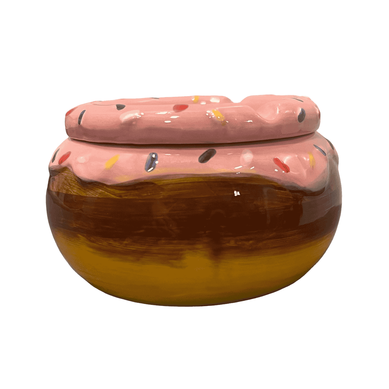 Fujima Pink Donut Moroccan Ceramic Ashtray