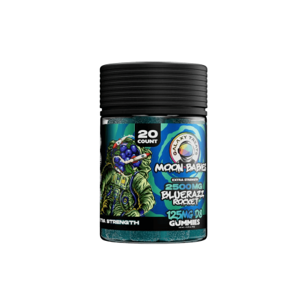 Galaxy Treats Moon Babies Extra Strength D8 Gummies 2500MG
