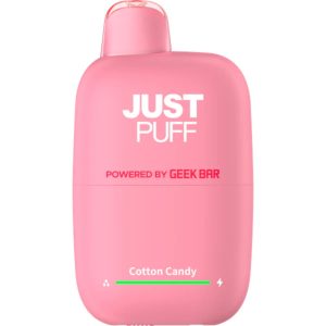 Geek Bar Just Puff 6000 Puff Disposable Cotton Candy – Puffezee