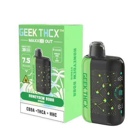 Geek THC-X MAXX OUT CB9A THC-A HHC Disposable - 7.5G