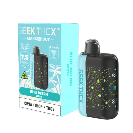 Geek THC-X MAXX OUT CB9A THC-P THC-V Disposable - 7.5G