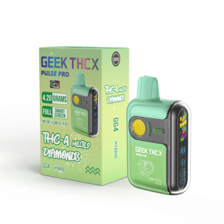 Geek THC-X Pulse Pro THC-A Melted Diamonds Disposable - 4.2G