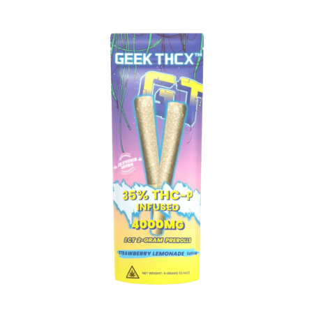 Geek THCX THC-P Infused Prerolls 4G 2CT